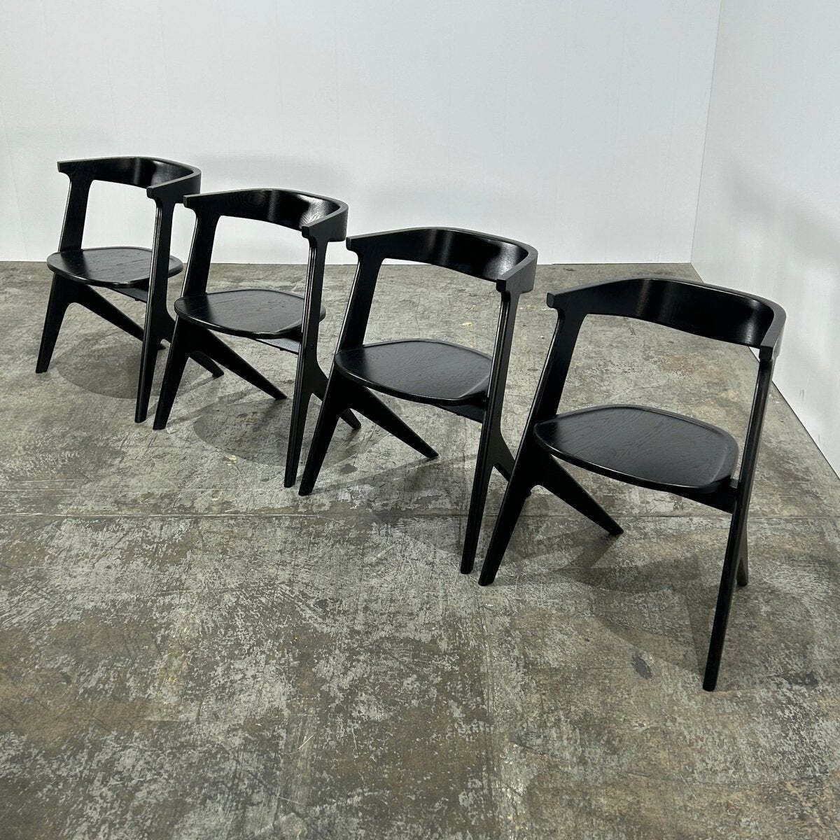 photo for sale Slab Dining Chairs By Tom Dixon, Set Of Four