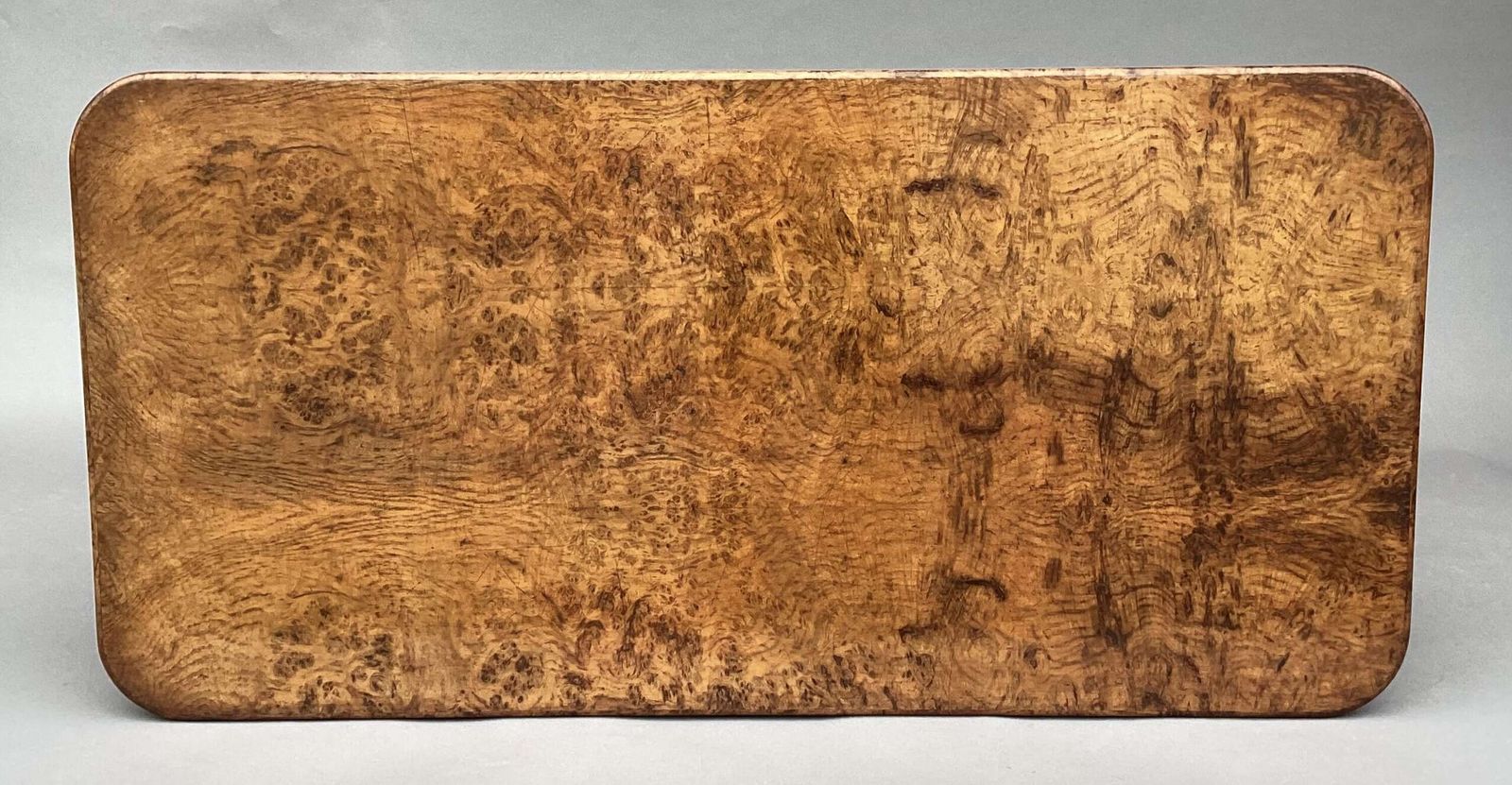 Furniture Good Mid C19th Burr And Pollard Oak Centre Table; James Winter & Sons, London photo