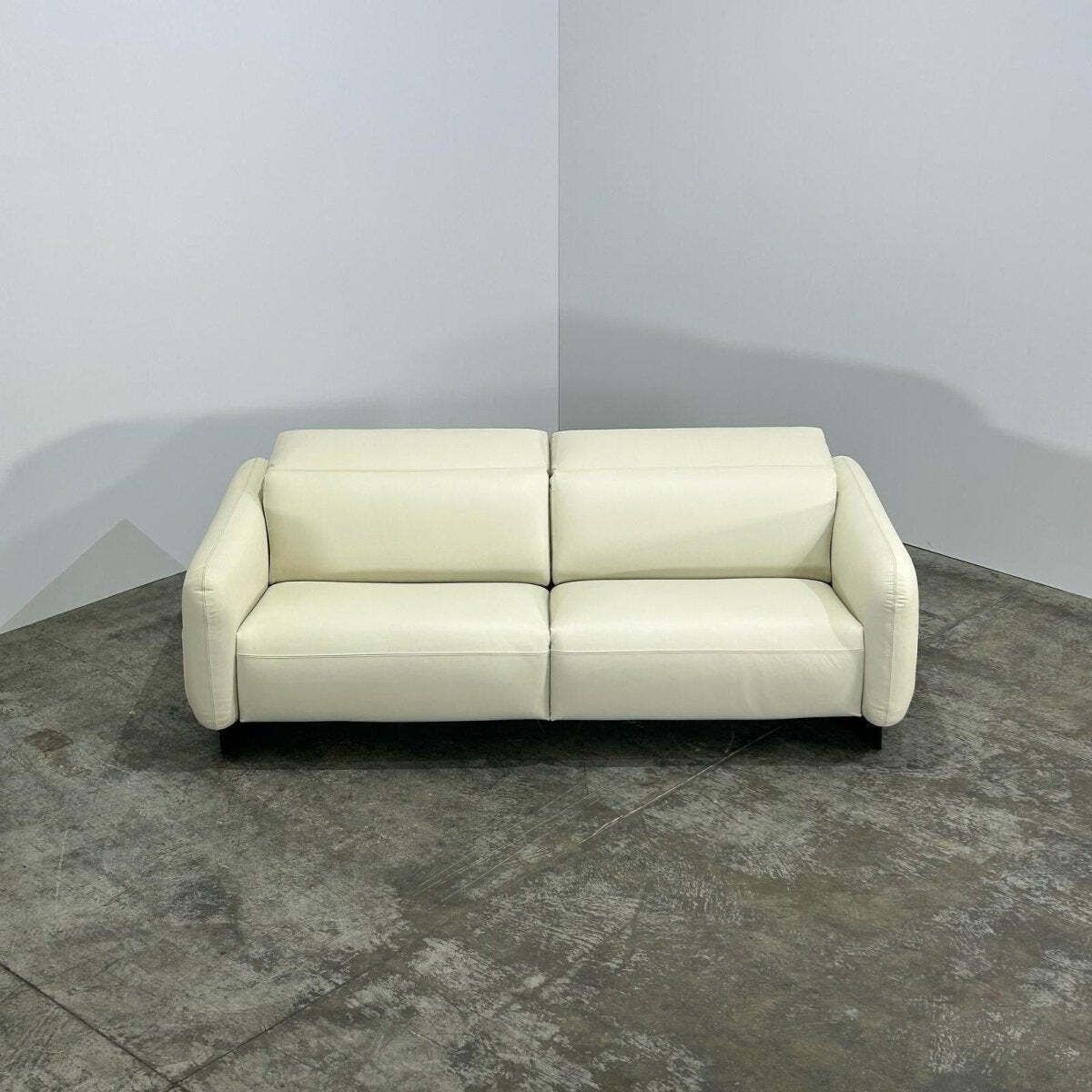 Roche Bobois Opale Leather Sofa By Maurizio Manzoni photo furniture