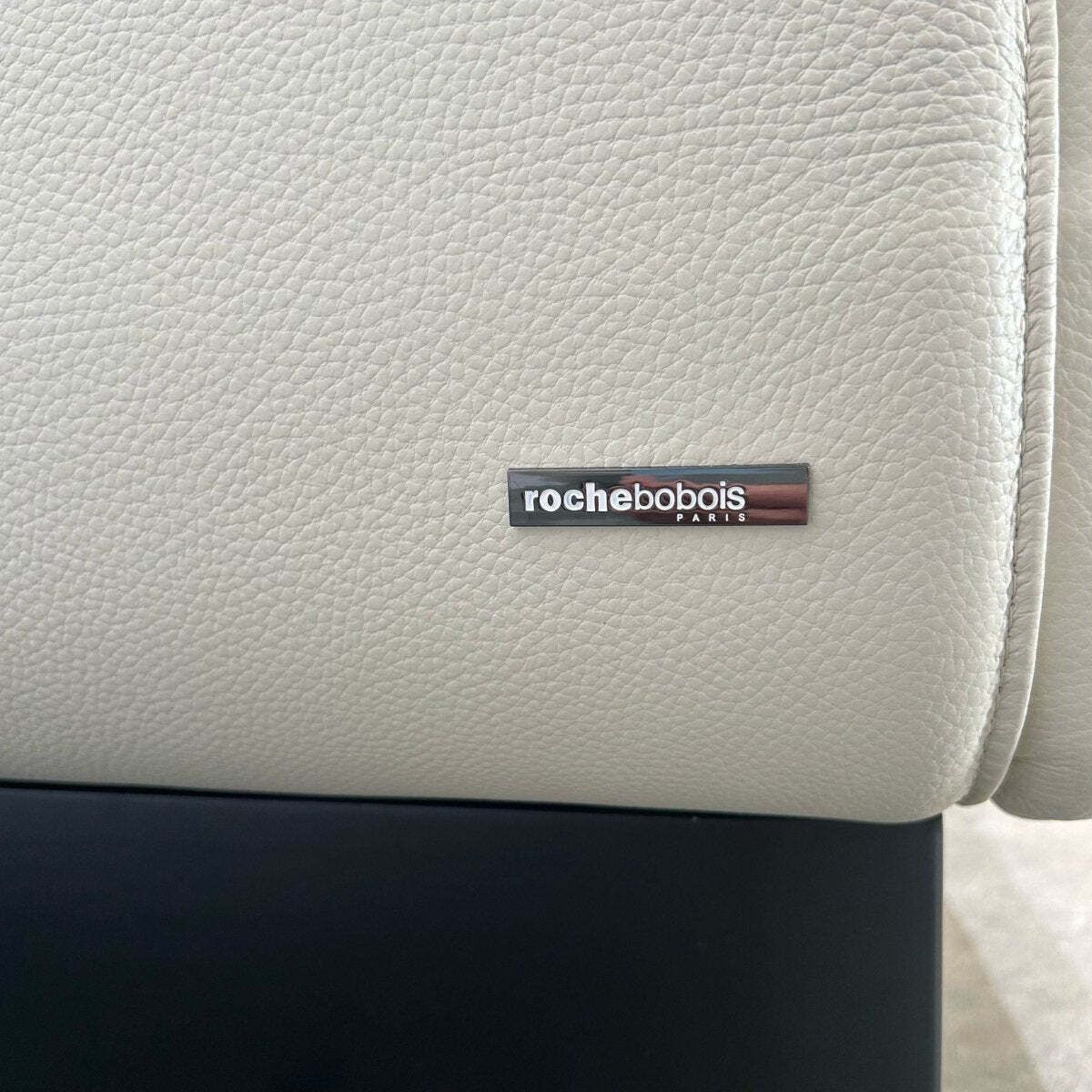 photo buy Roche Bobois Opale Leather Sofa By Maurizio Manzoni