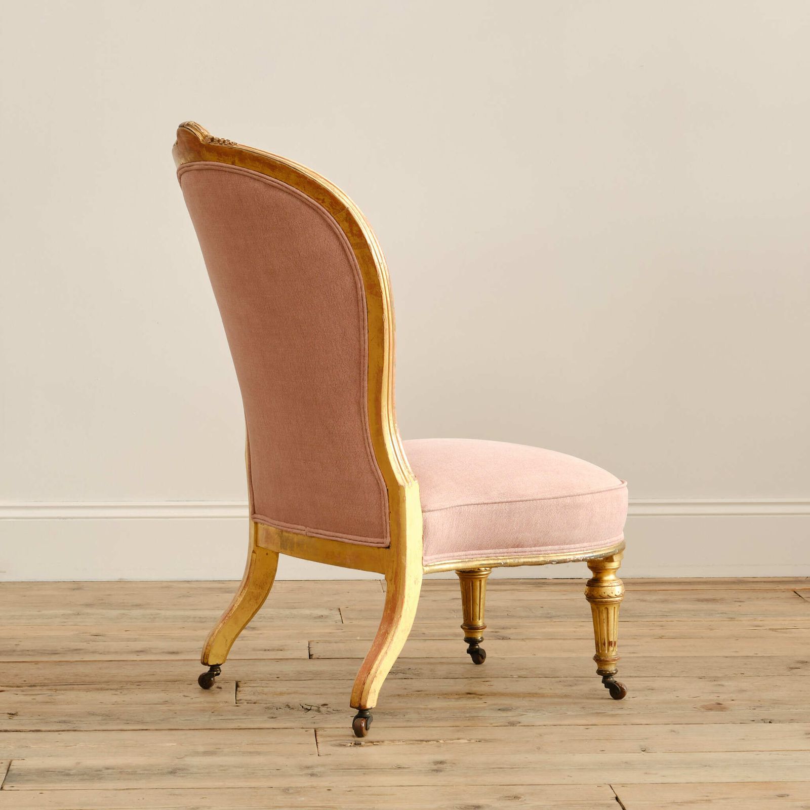 19th Century Giltwood Slipper Chair Attributed To Lamb Of Manchester photo 995.0