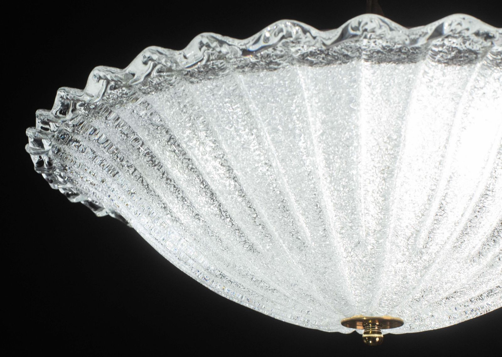 Charming Italian Pink Murano Glass Ceiling Fixture, Murano, 1960 photo 1230.0