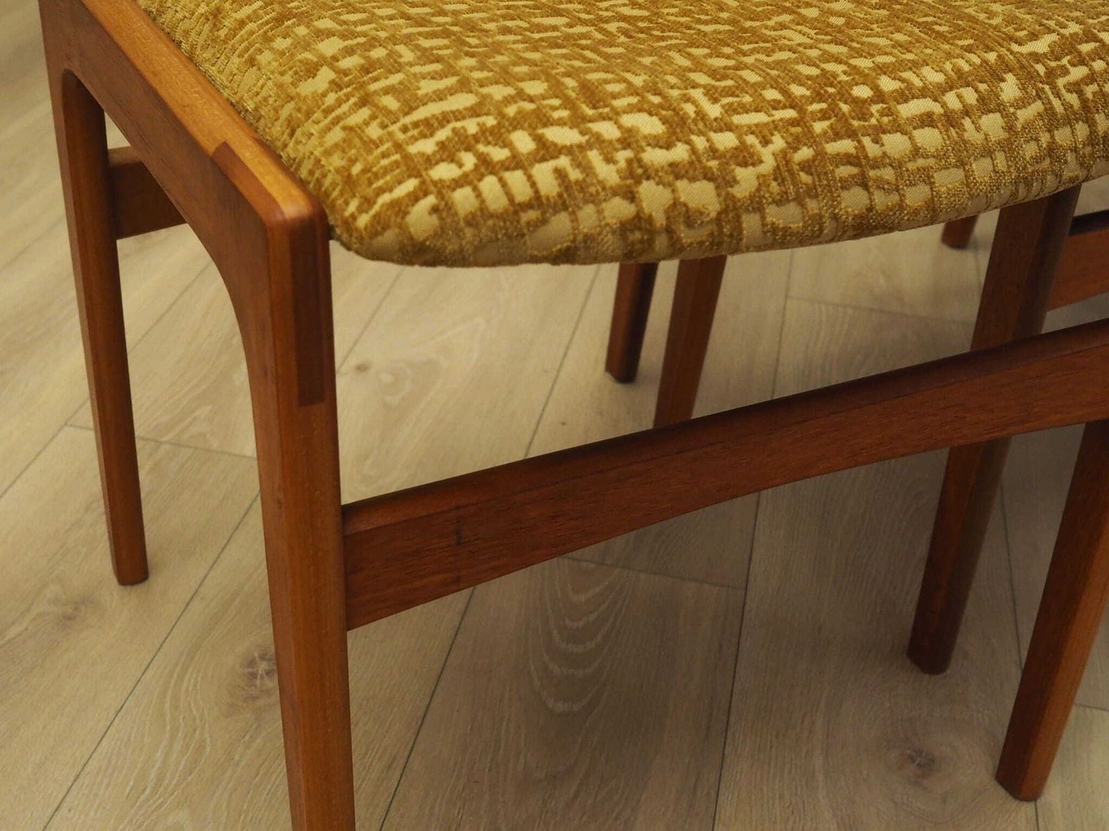 photo vintage Set Of Six Teak Chairs, Danish Design, 1970s, Production: Denmark