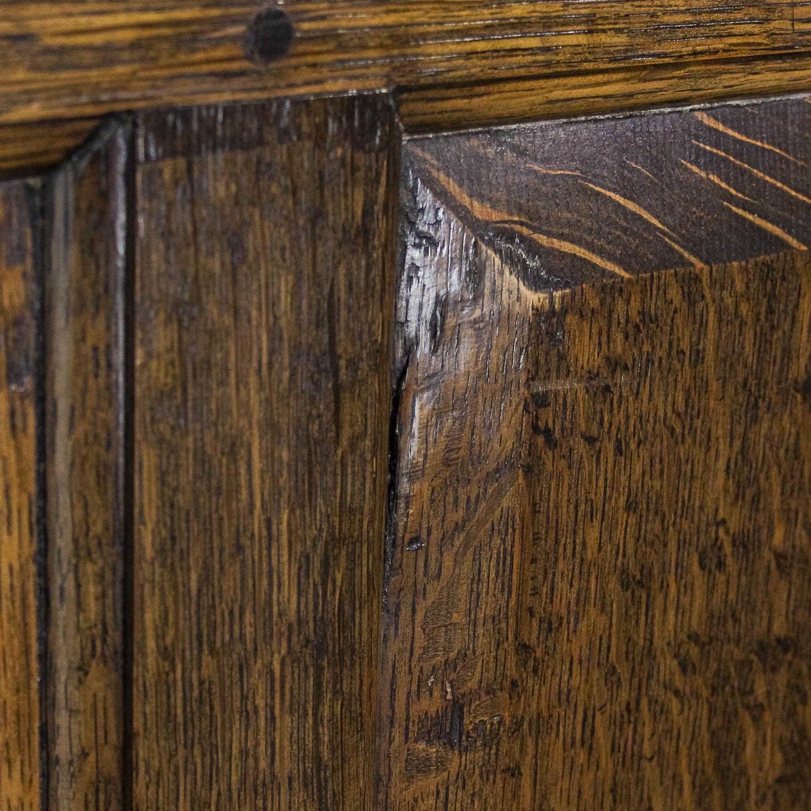 Antique Oak Housekeeper Cupboard | Antique | Early Antiques | Antique Storage | Antique Cupboard photo vintage