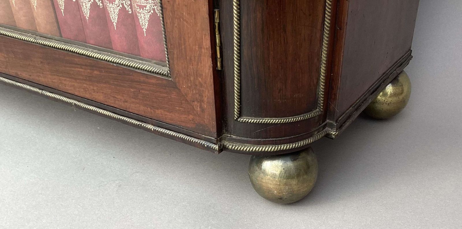 photo furniture Good Regency Rosewood And Gilt Brass Mounted Side Cabinet