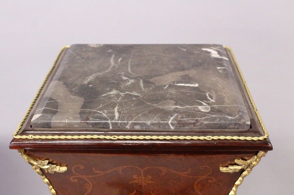 Kingwood Plinths Plant Stand Jardinières Louis XVI Kingwood Pedestals photo Home Decor