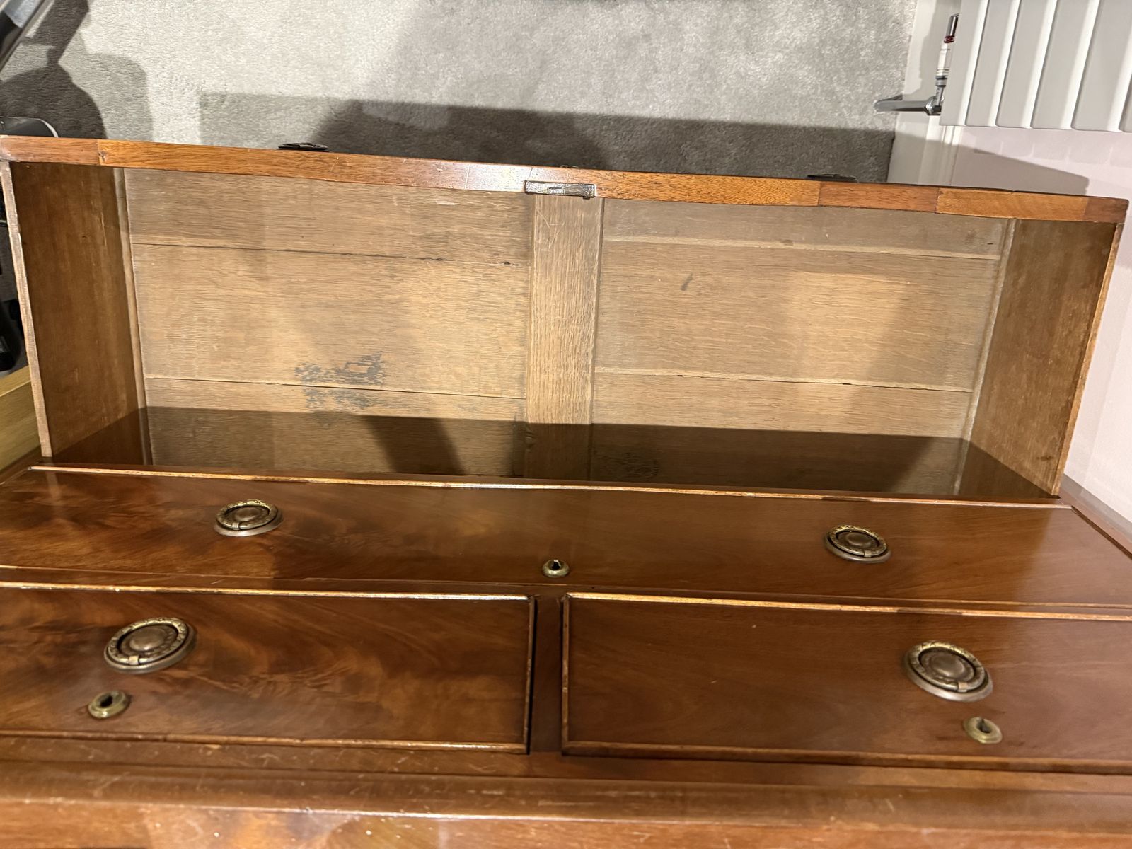 19th Century Mahogany Chest Of Drawers photo Furniture