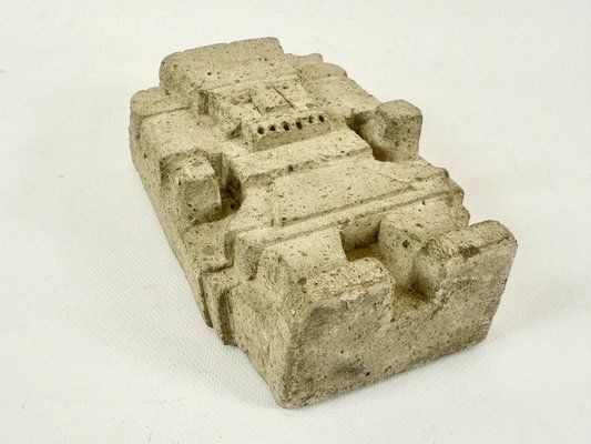 Antique Aztec Rain And Water God Tlaloc Sculpture photo Art