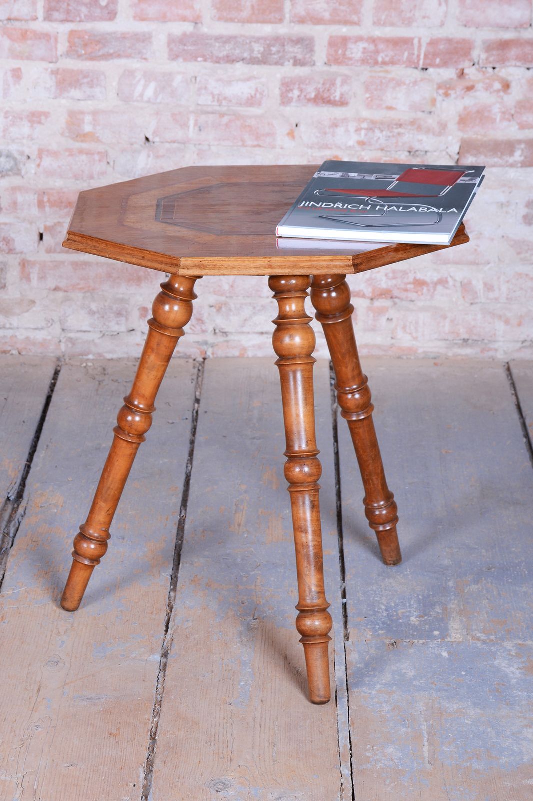Restored Biedermeier Coffee Table, Cherry, Walnut, Revived Polish, Czech, 1870s photo vinterior