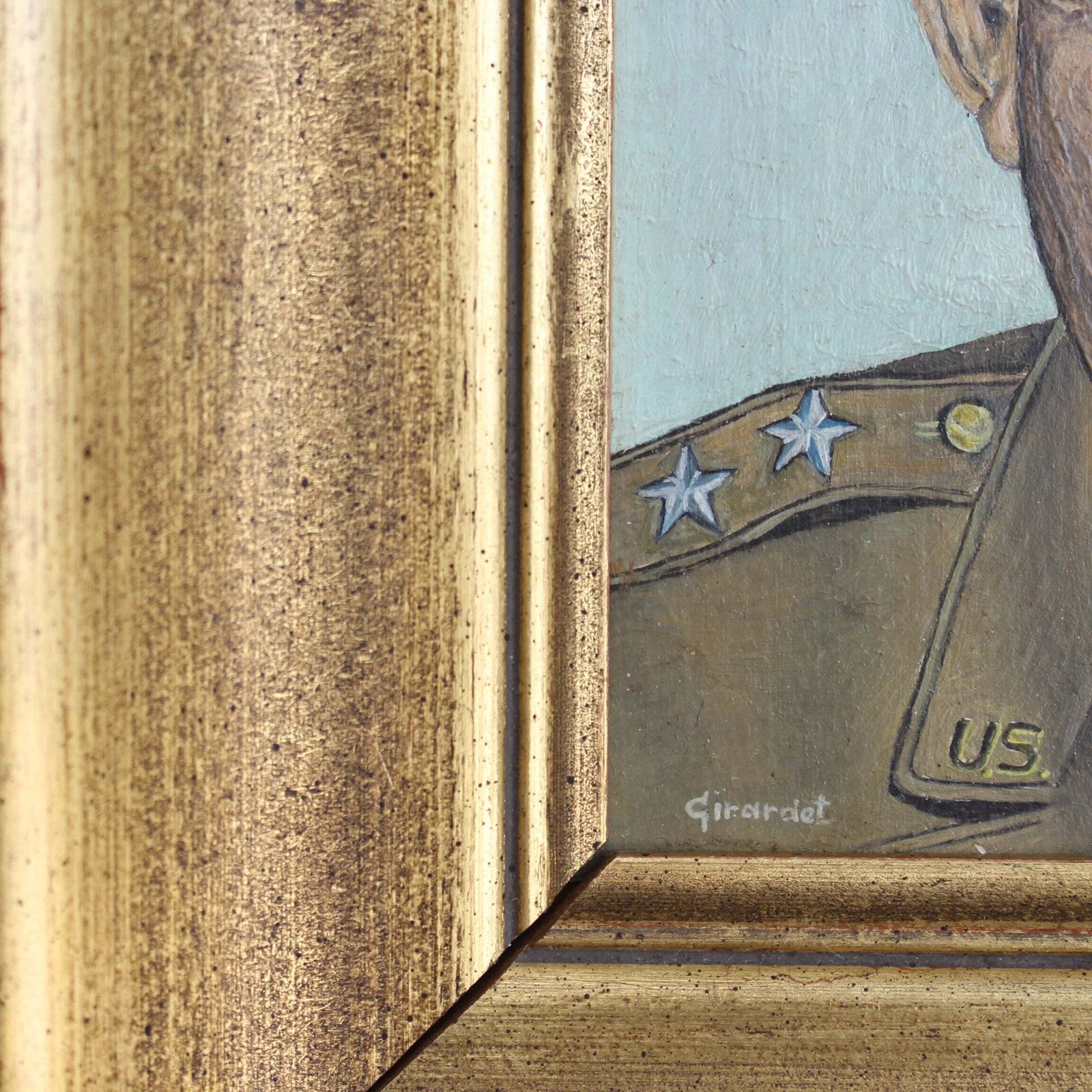Portrait Of Dwight D. Eisenhower   French School (Circa 1950s) photo buy
