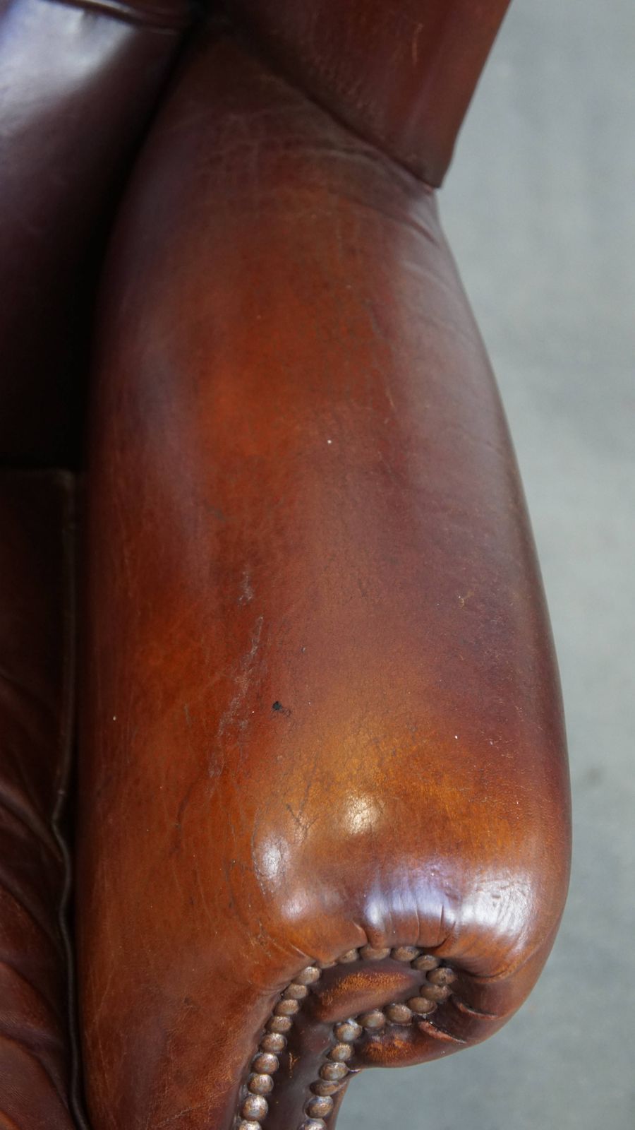 Vintage Schapenvacht Fauteuil Met Uitstekend Zitcomfort En Mooie Patina photo vintage