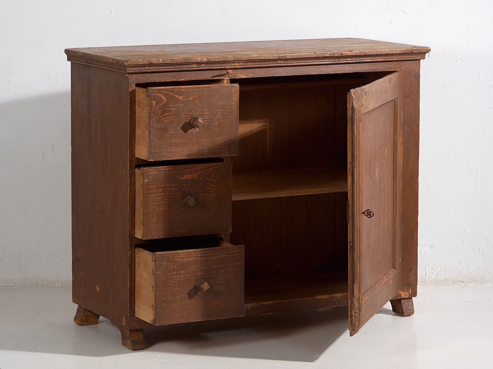 Large Antique Chest Of Drawers (C.1920) photo Furniture
