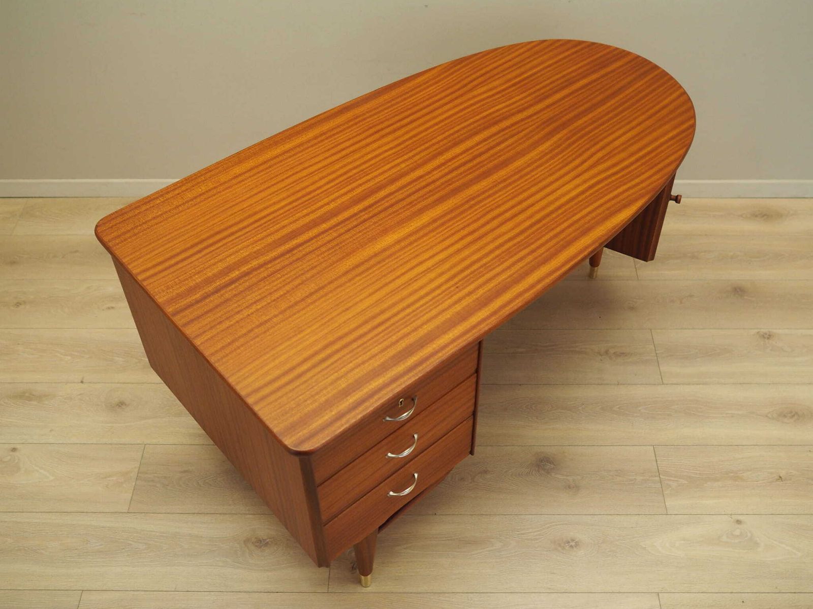 photo furniture Mahogany Desk, Norwegian Design, 1960s, Production: Sola Møbler