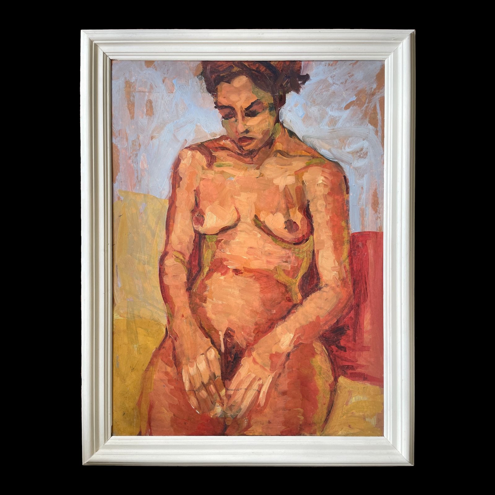 English Study Of A Nude. John Mitchell, Circa 1970