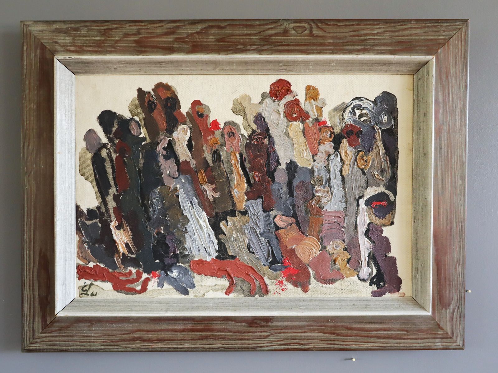 Procession Of Shadows  Oil Painting