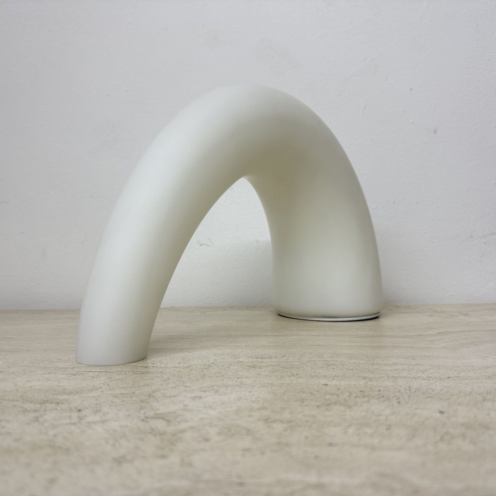 Fontana Arte Thor Glass Table Lamp , 1980s Italy