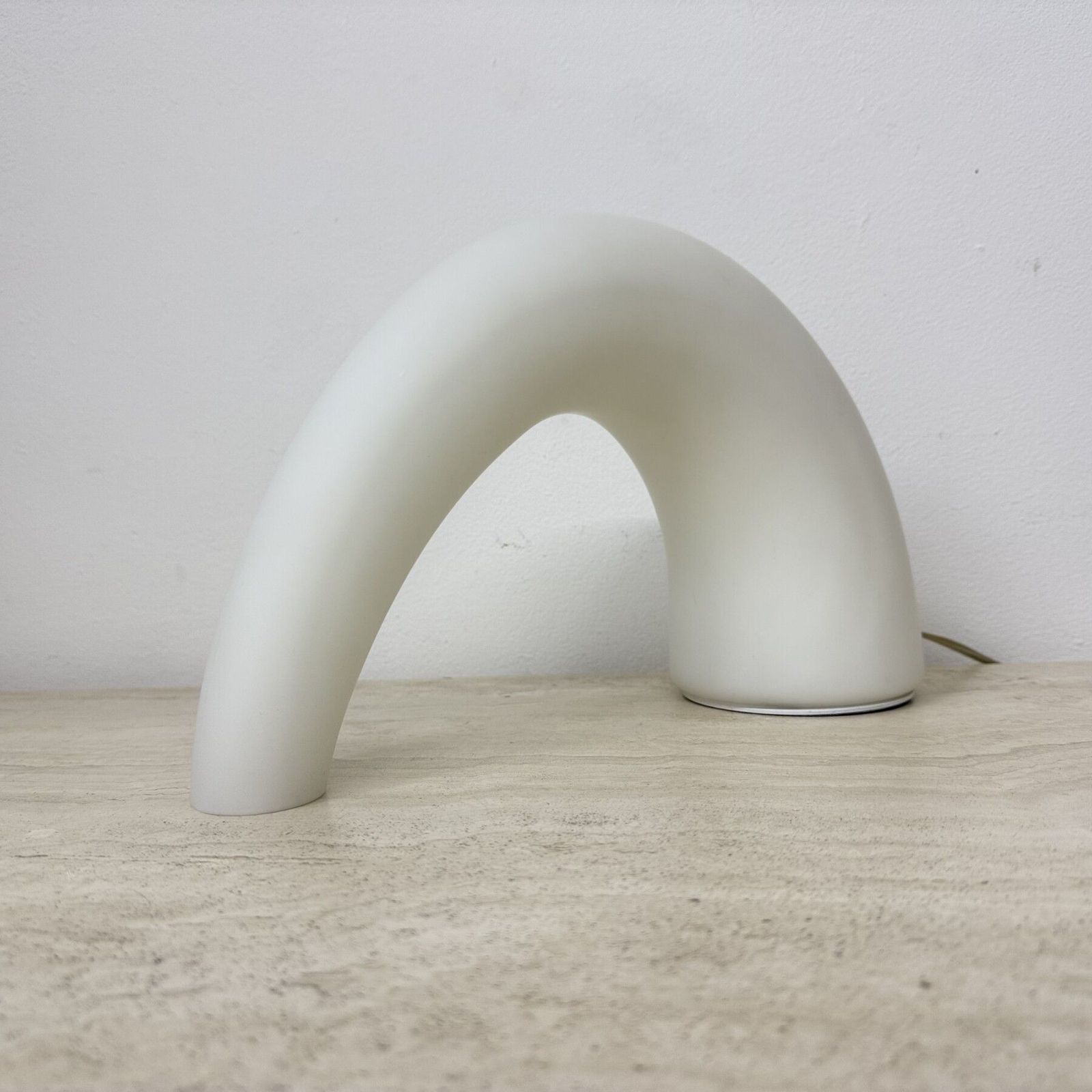 photo furniture Fontana Arte Thor Glass Table Lamp , 1980s Italy