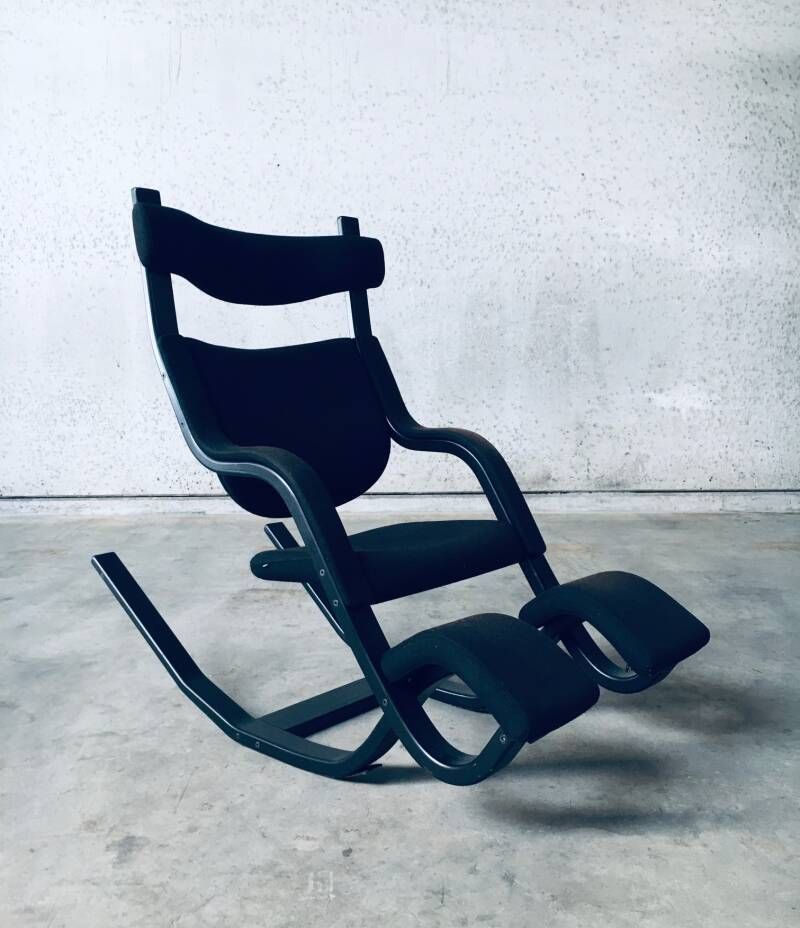 Scandinavian Design 'Zero Gravity' Rocking Chair By Peter Opsvik For Stokke Varier, Denmark 1991 photo furniture