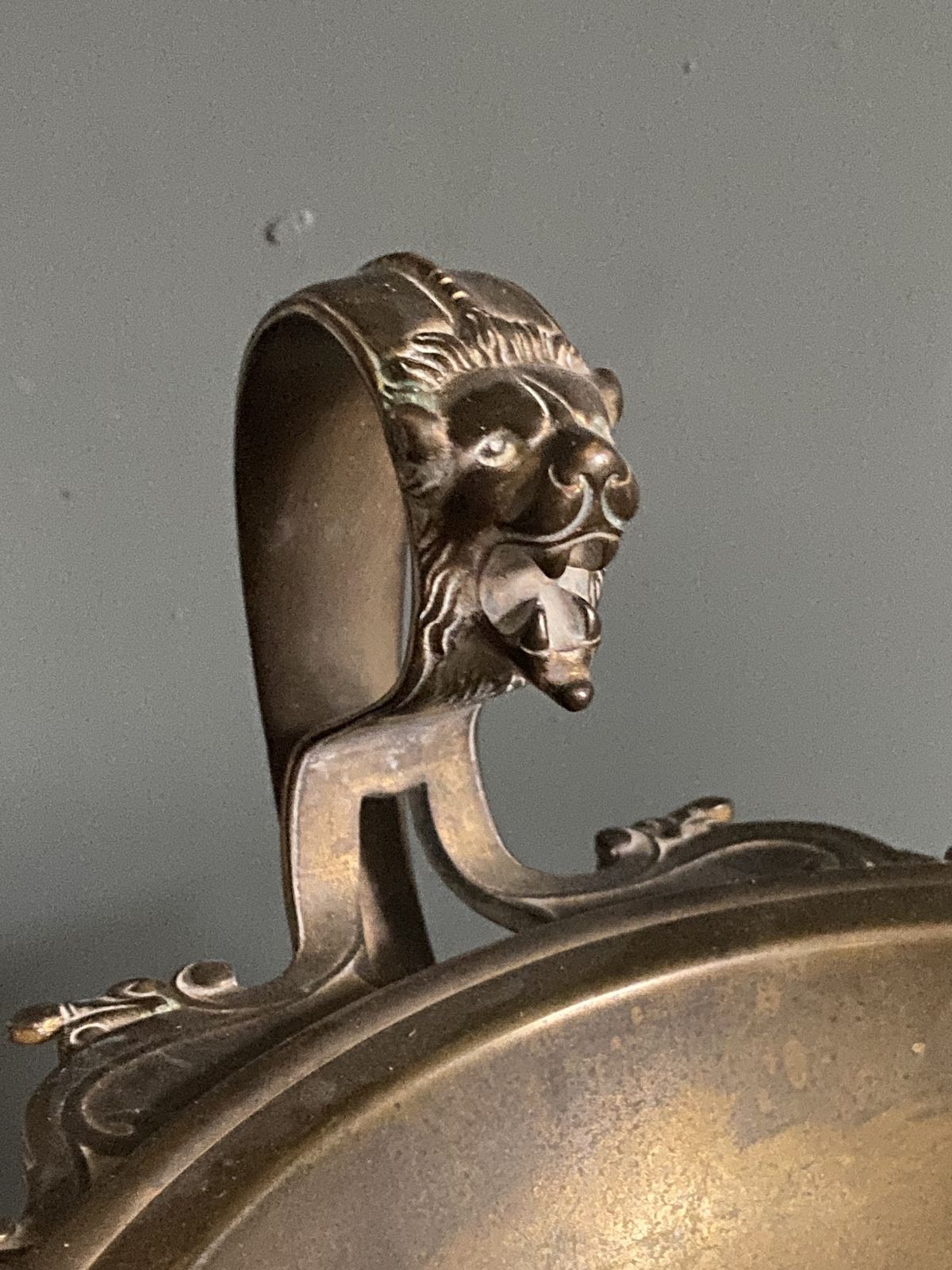 A French 19th Century Bronze Tazza By Ferdinand Barbedienne photo vintage