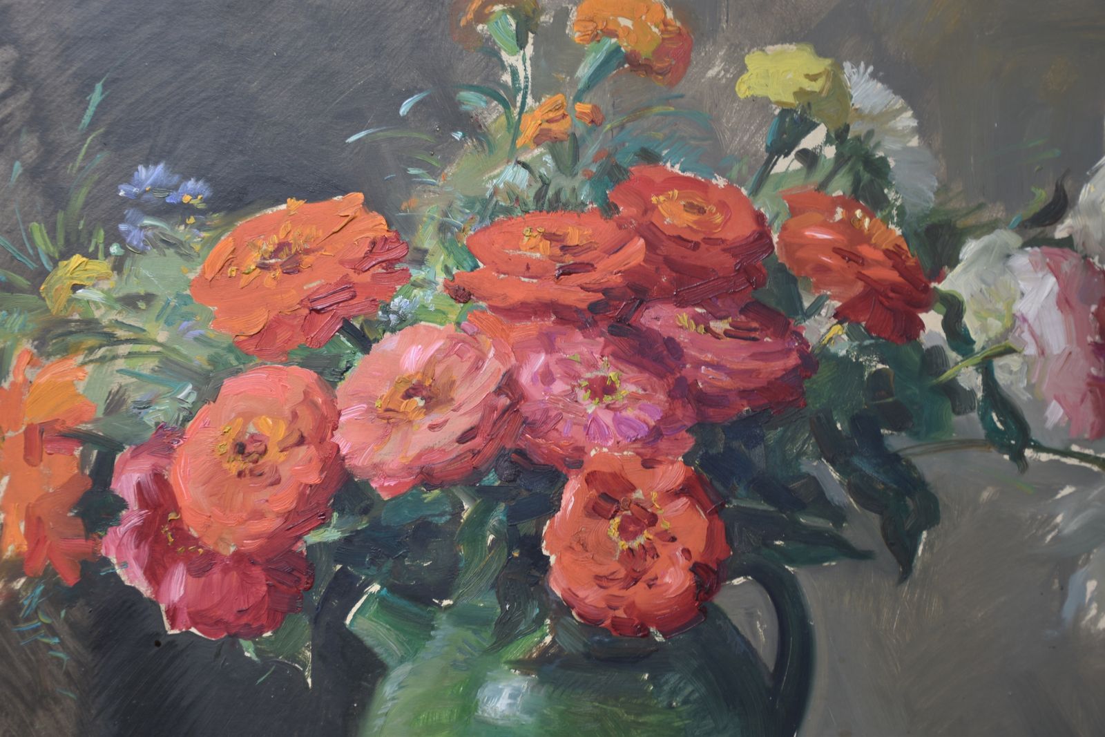 Jean Chaleyé, Flowers In A Green Vase (Circa 1920) photo Art