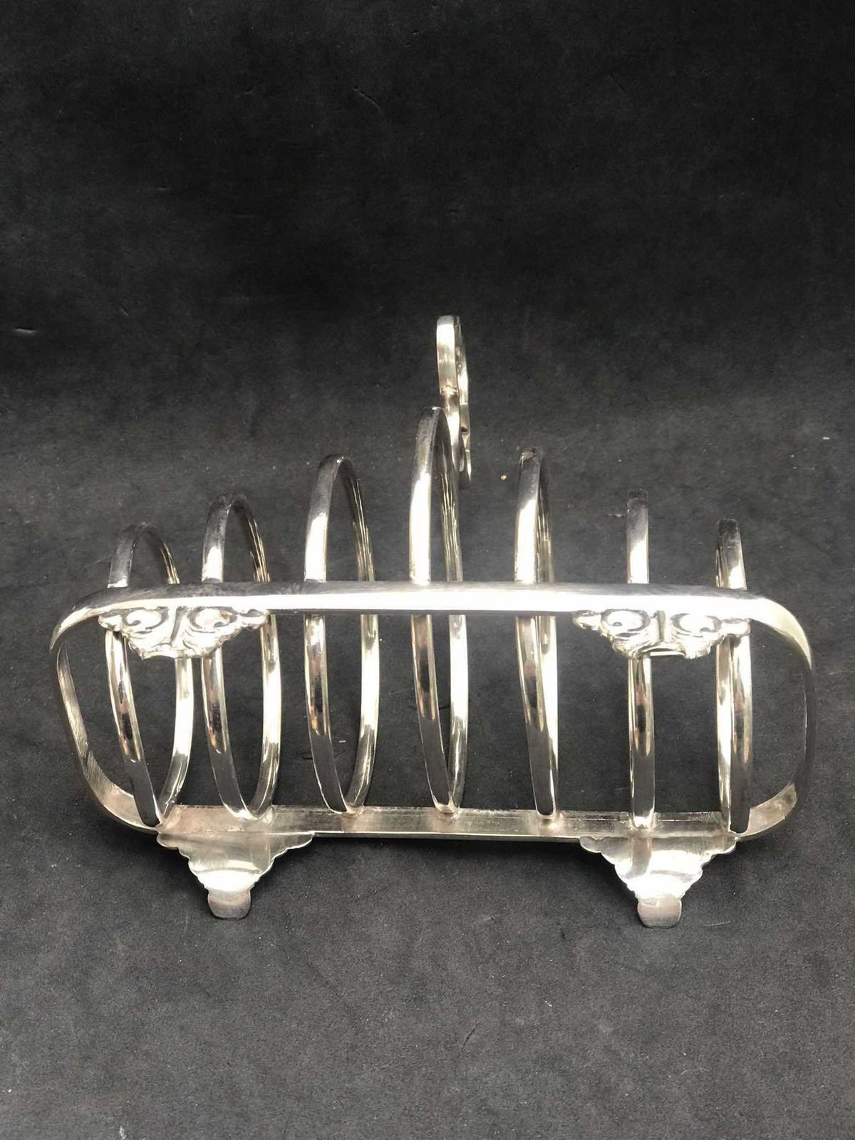 Toast Rack Holder Victorian Breakfast Set 6 Slices Toast Rack Antique English Brunch Tableware Wedding Gift Christmas John Round And Son photo Home Decor