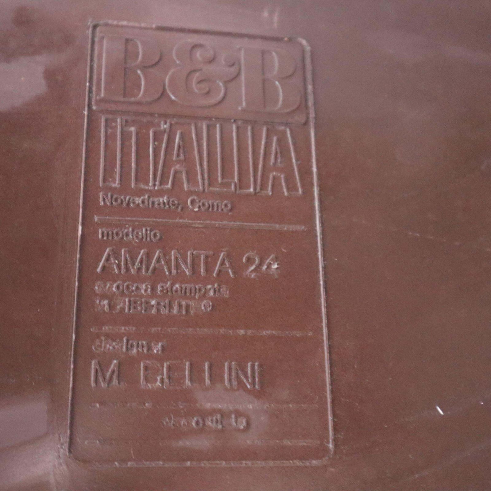 photo vinterior Mid Century Modern Amanta 24 Armchair Modular Sofa Mario Bellini B&B Italia 1970