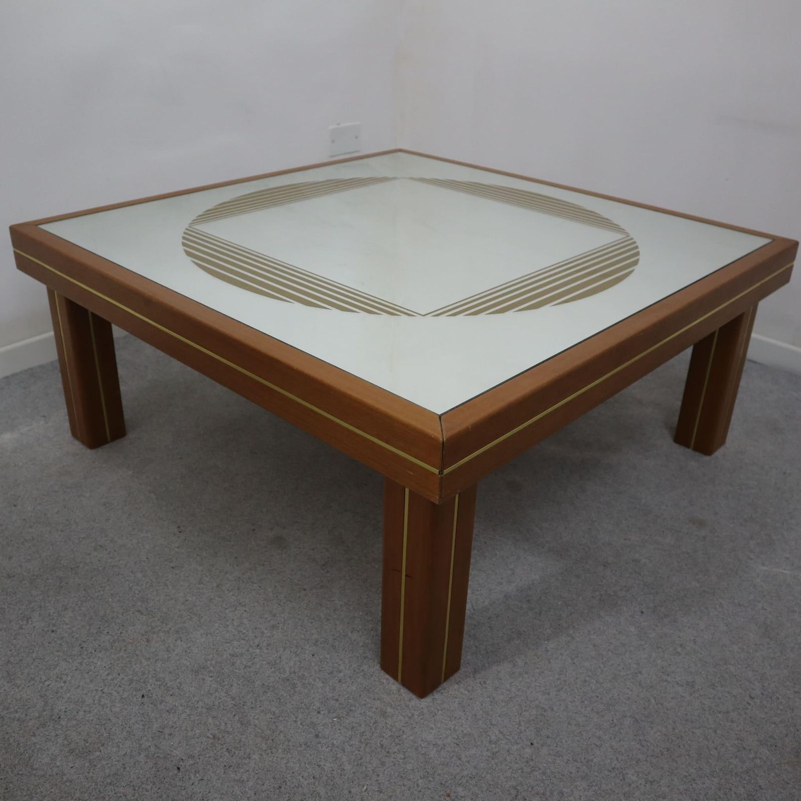 Mid Century Modern Coffee Table By Gianni Celada For Fontana Arte, Italy, 1970s photo 2104.0