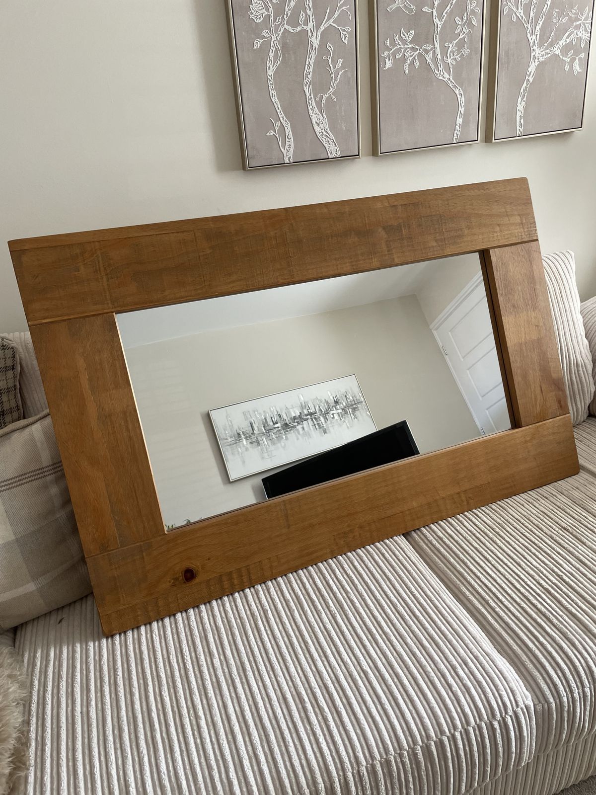 Stunning Next Large Hartford Wall Mirror Needs A Good Home. Pre Owned And Much Appreciated In The Past . Looks Fantastic In Any Room . photo furniture