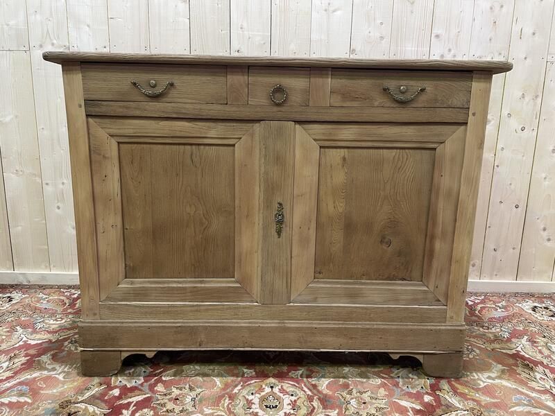 Buffet époque Louis Philippe En Chêne Aéro Gommé
