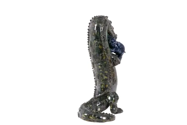 Valerie Courtet. Crocodile Carrying Hippos. Contemporary. photo vinterior