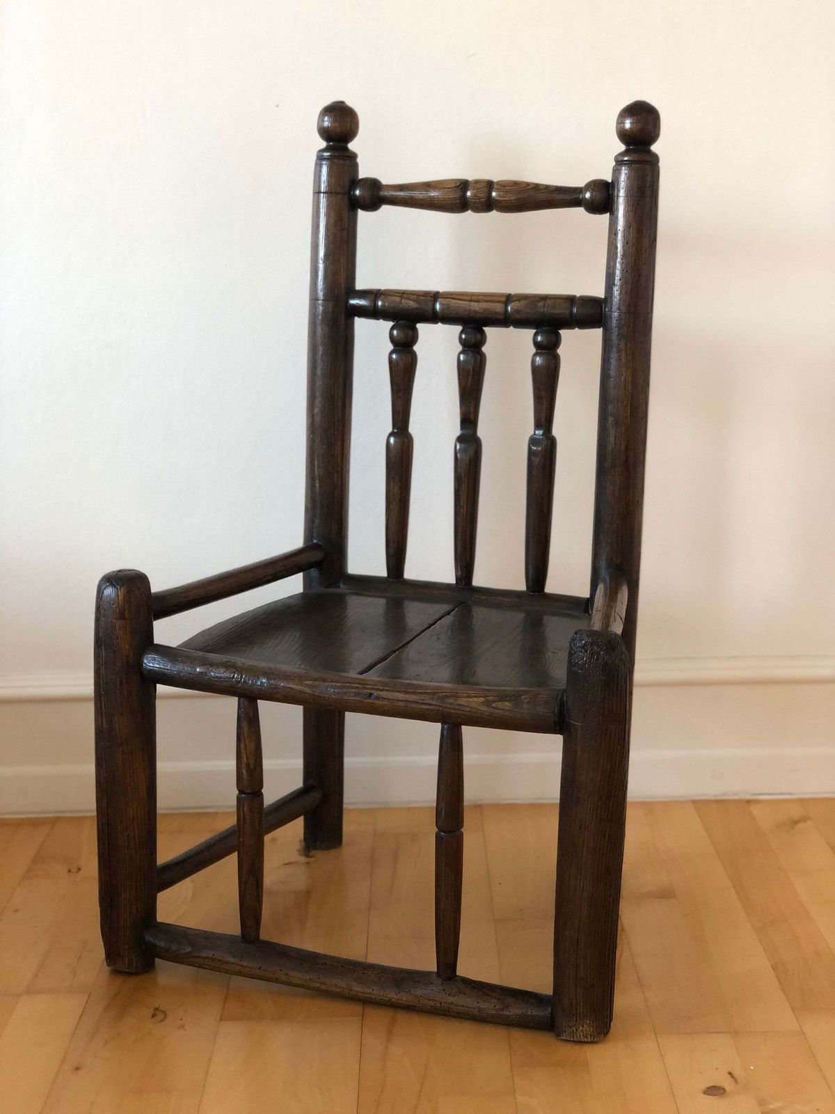 18th Century English Oak Farmhouse Chair