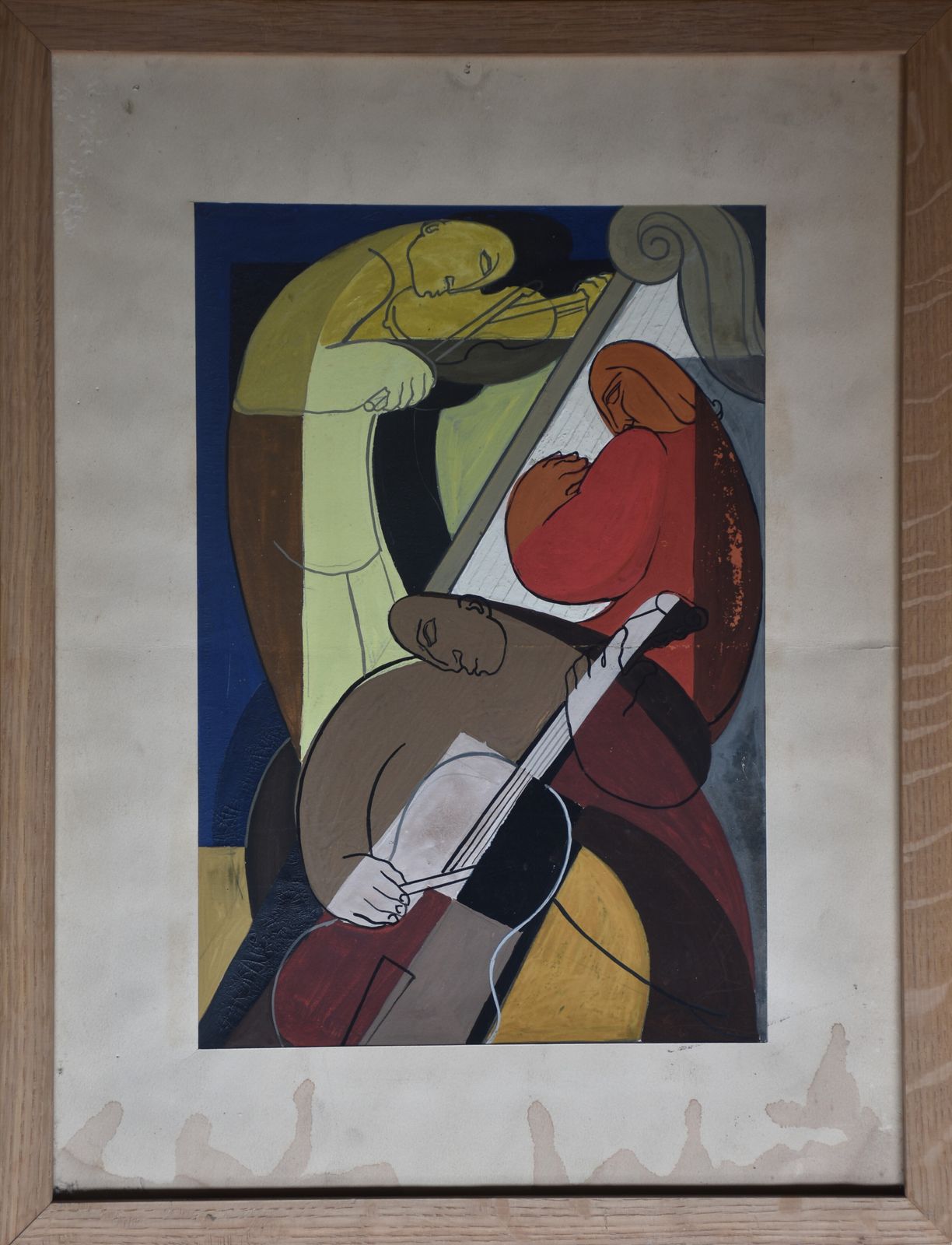 André Auclair, The 3 Musicians (Circa 1930) photo furniture