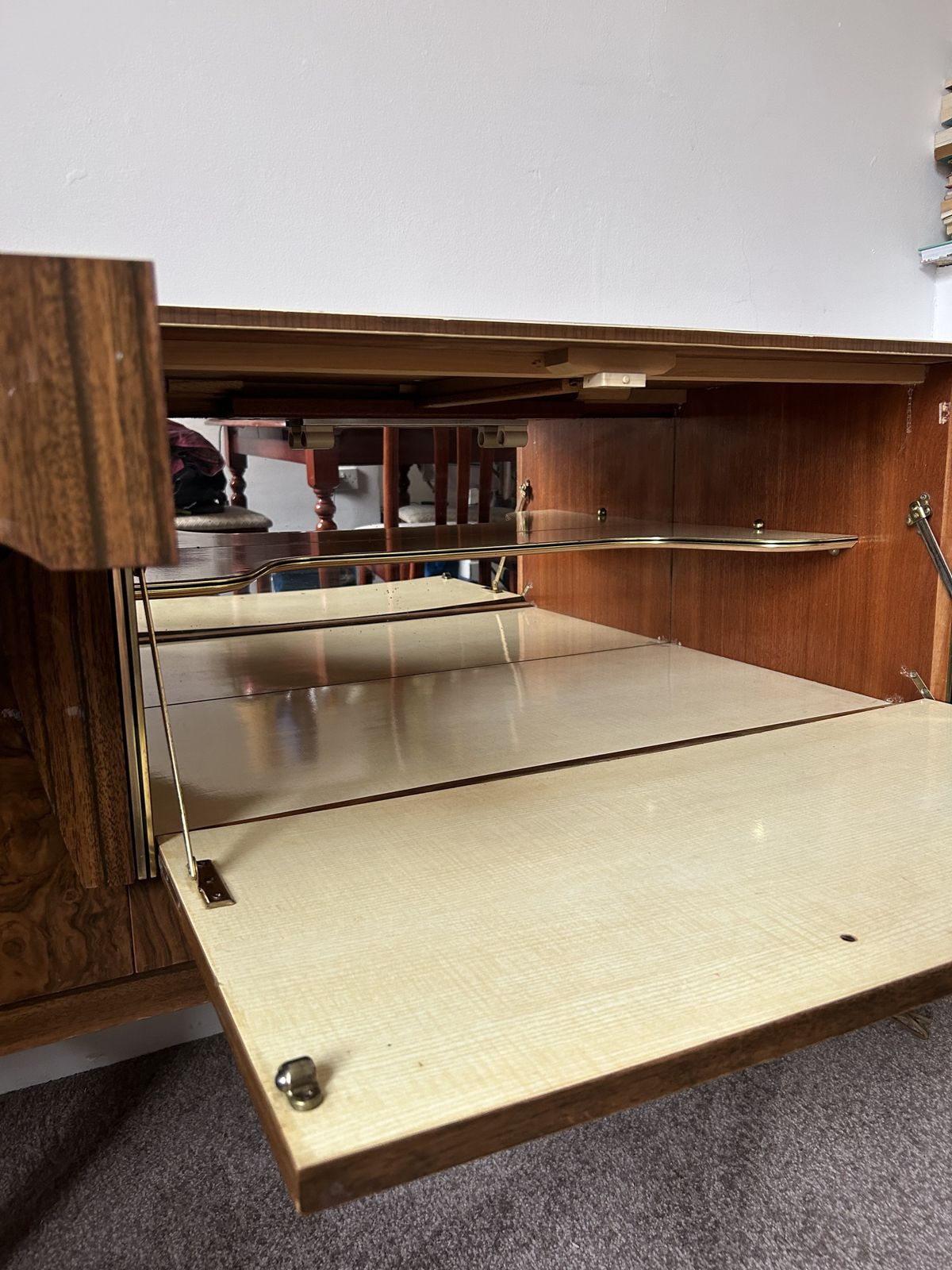 Mid Century English Credenza And Dry Bar By Beautility photo Furniture