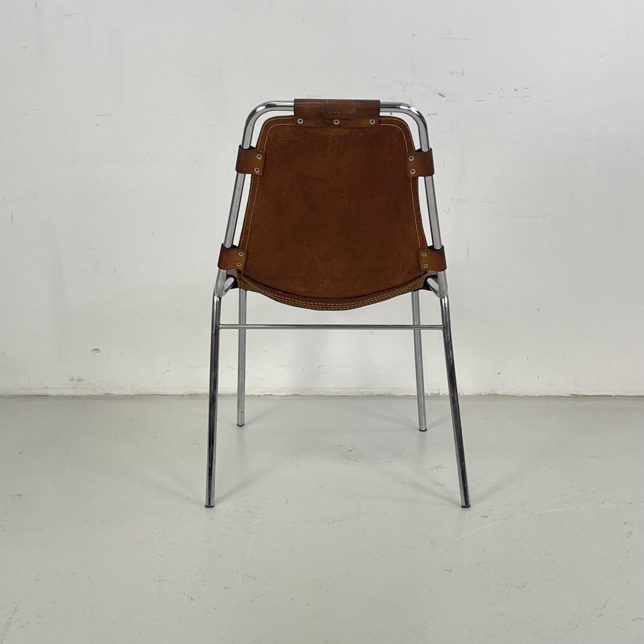 1970s Brown Leather Charlotte Perriand Les Arcs Chair photo buy