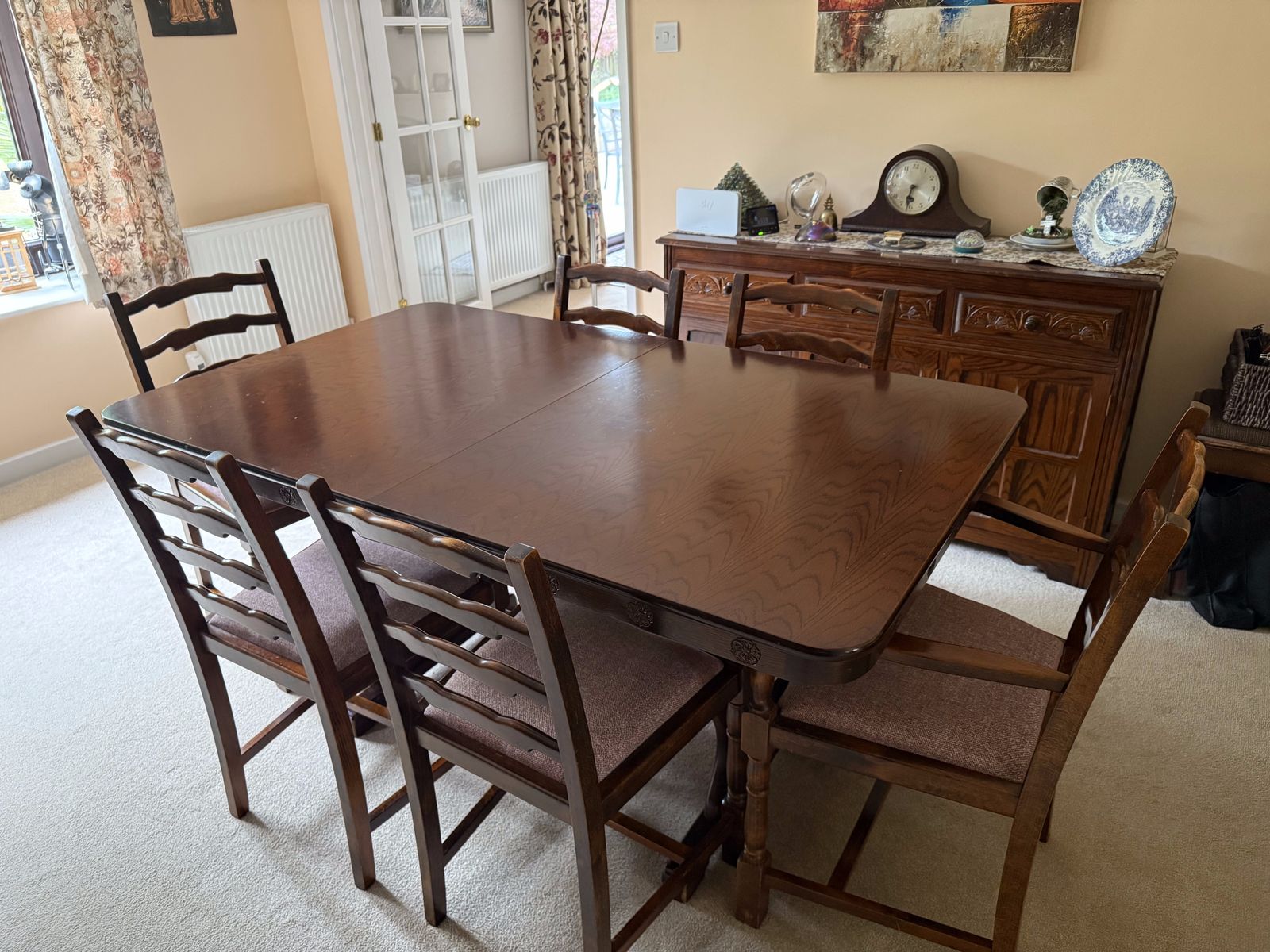 Larkswood Dining Room Table And Chairs. The Oak Collection In Warm Oak