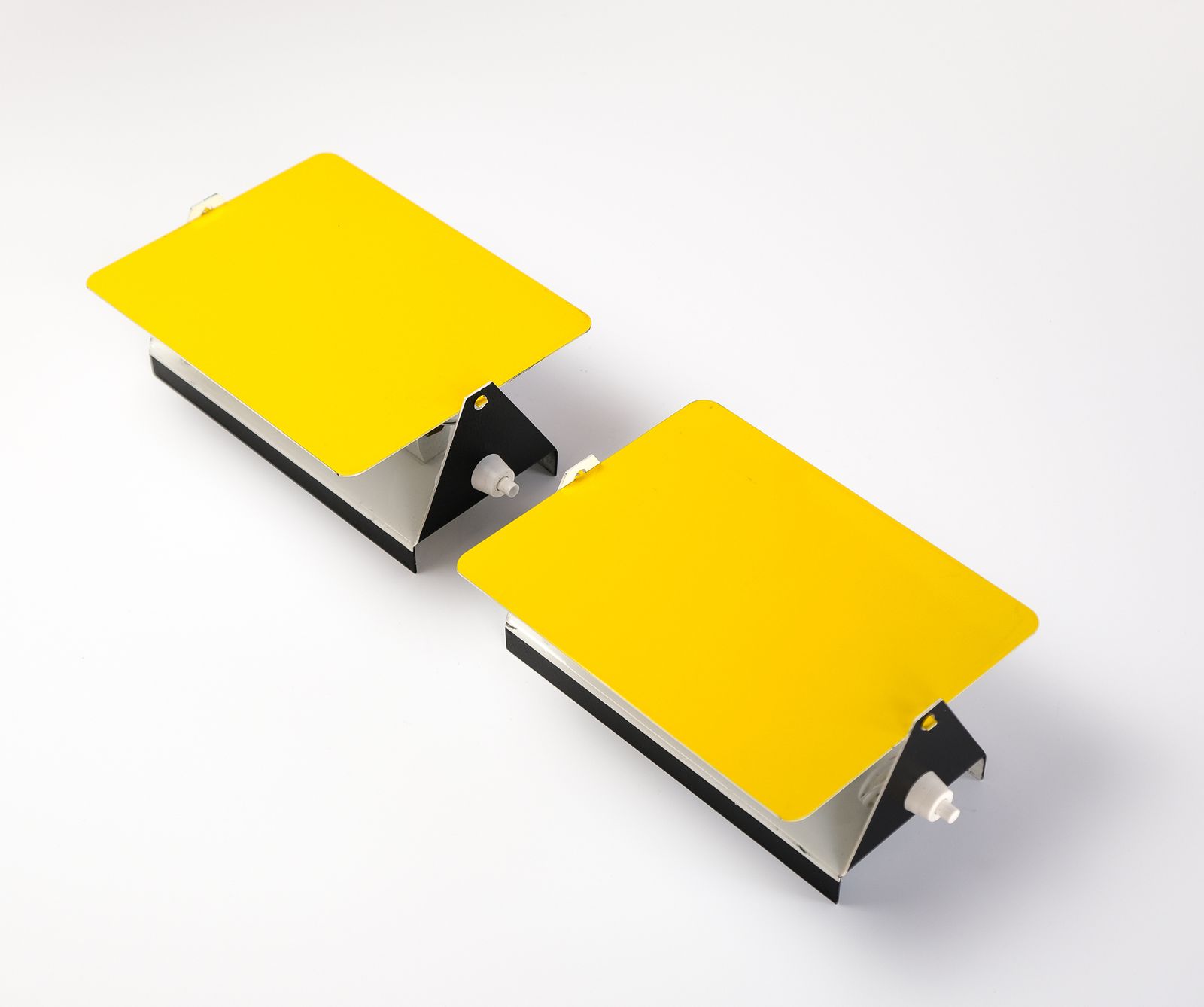Pair Of Original Mid Century Charlotte Perriand "Cp1" Wall Lights, France 1960s photo vintage
