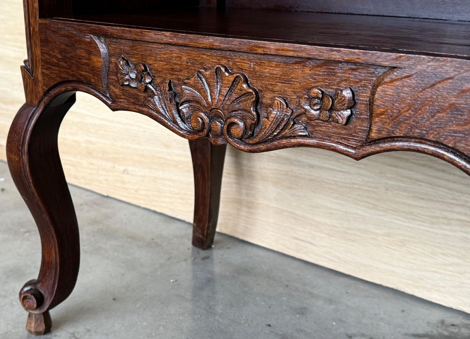 Furniture Louis XVI Style Nightstands With Drawers And Cabriole Legs, 1960s, Set Of 2 photo