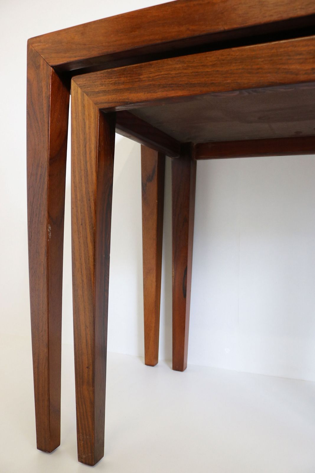 Severin Hansen Design For Bovenkamp Midcentury Modern 3 Set Coffee/Sidetables Nesting Tables Additional Tables 1960 photo buy