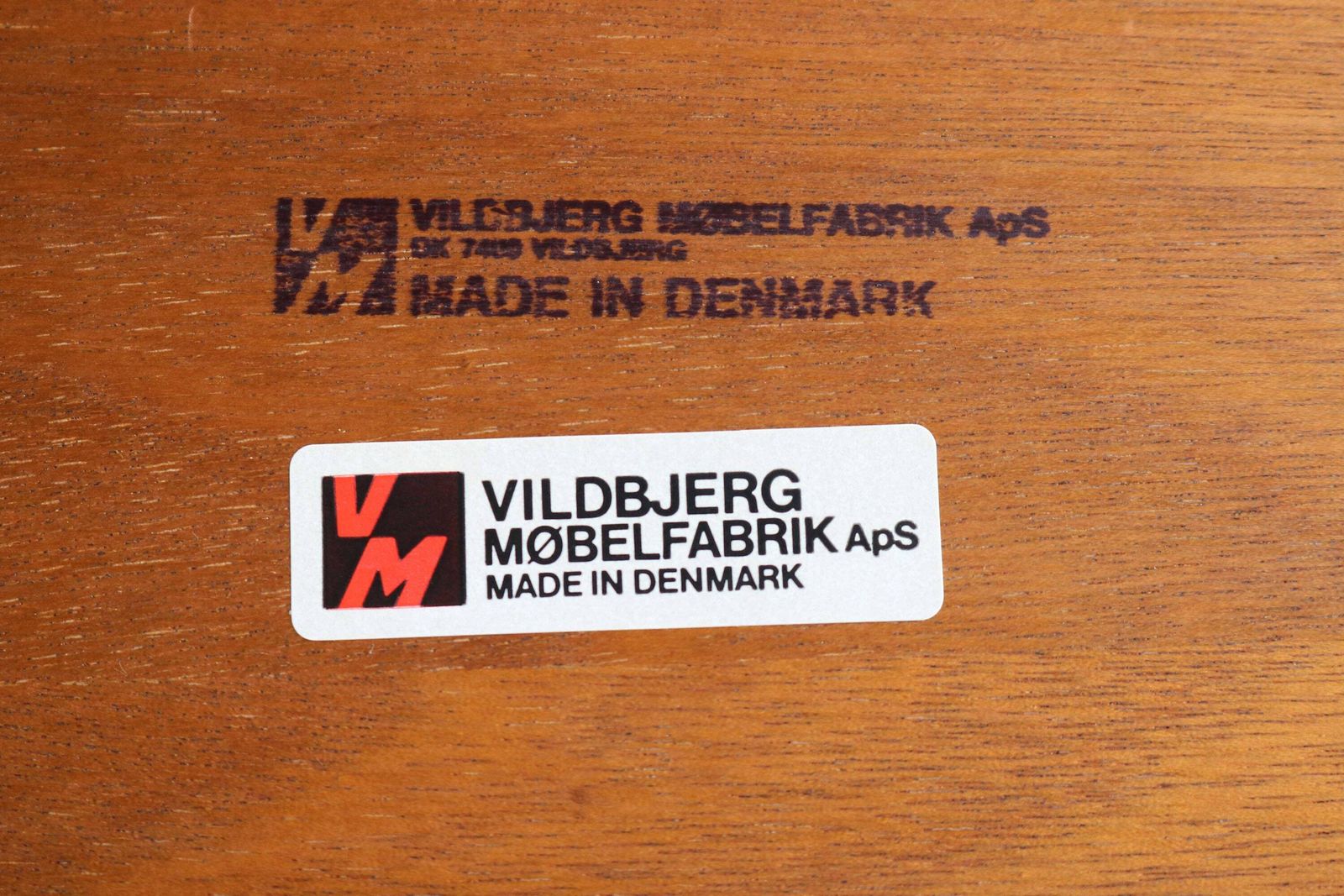 Mid Century Modern Wall Mounted Coat Rack Teak Coatrack By Aksel Kjersgaard For Vildbjerg Mobelfabrik, Denmark, 1960's Scandinavian Design photo vintage