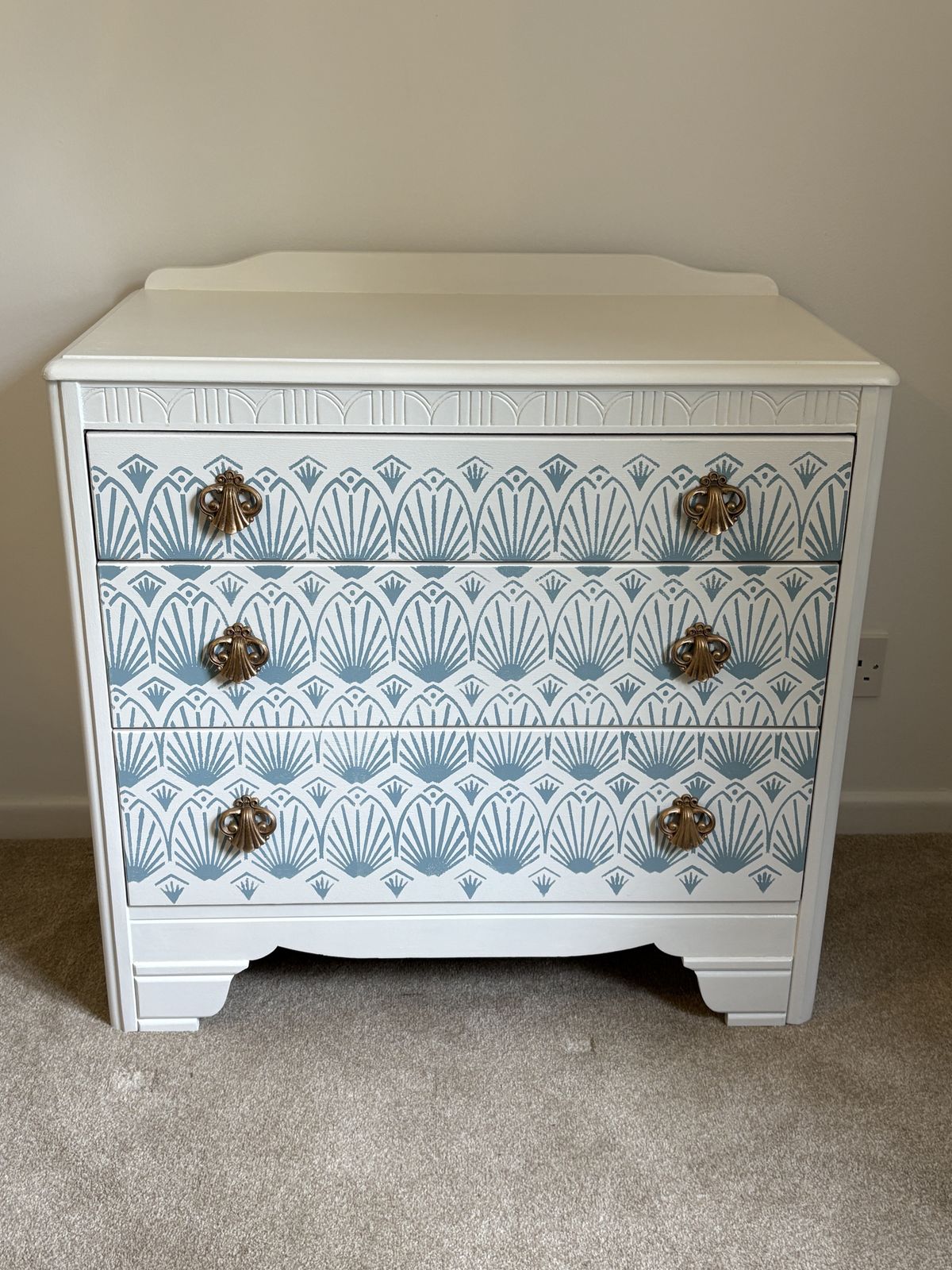 Lebus 3 Drawer Chest Of Drawers photo vintage