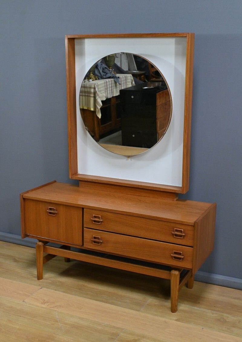 Scandinavian Teak Dressing Table – 1960 photo Furniture