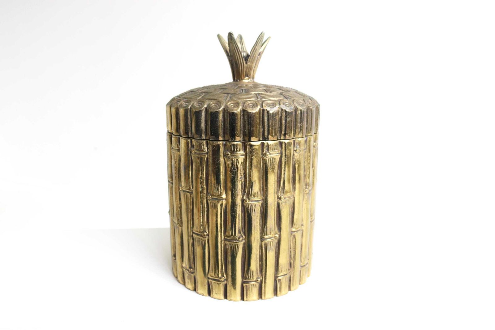 Italiaanse Mid Century "Bamboo" Ijsemmer Van Mauro Manetti, Made In Italy, Jaren 1960–1970