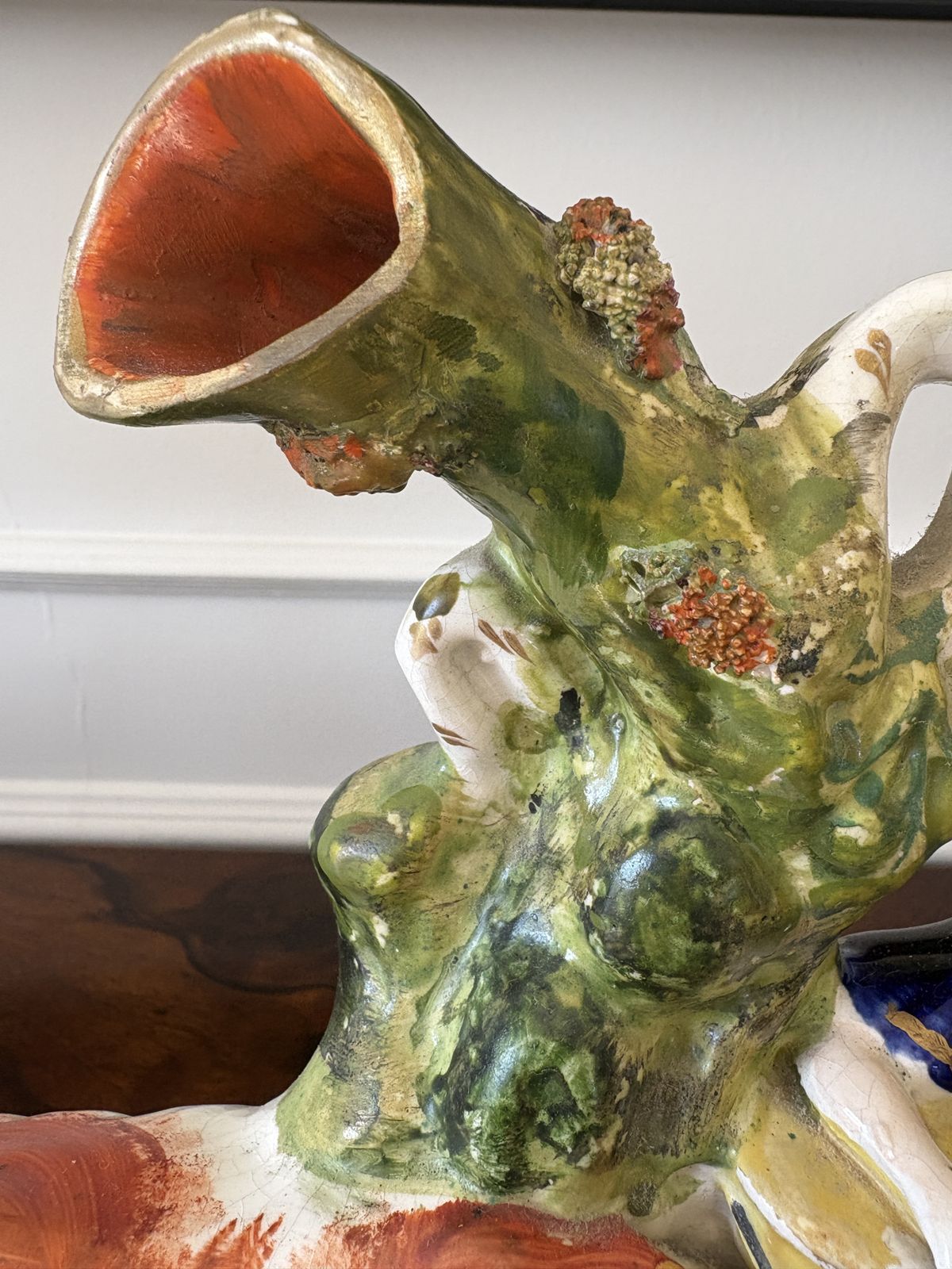 Antique 19th Century Staffordshire Flatback Figure photo Art