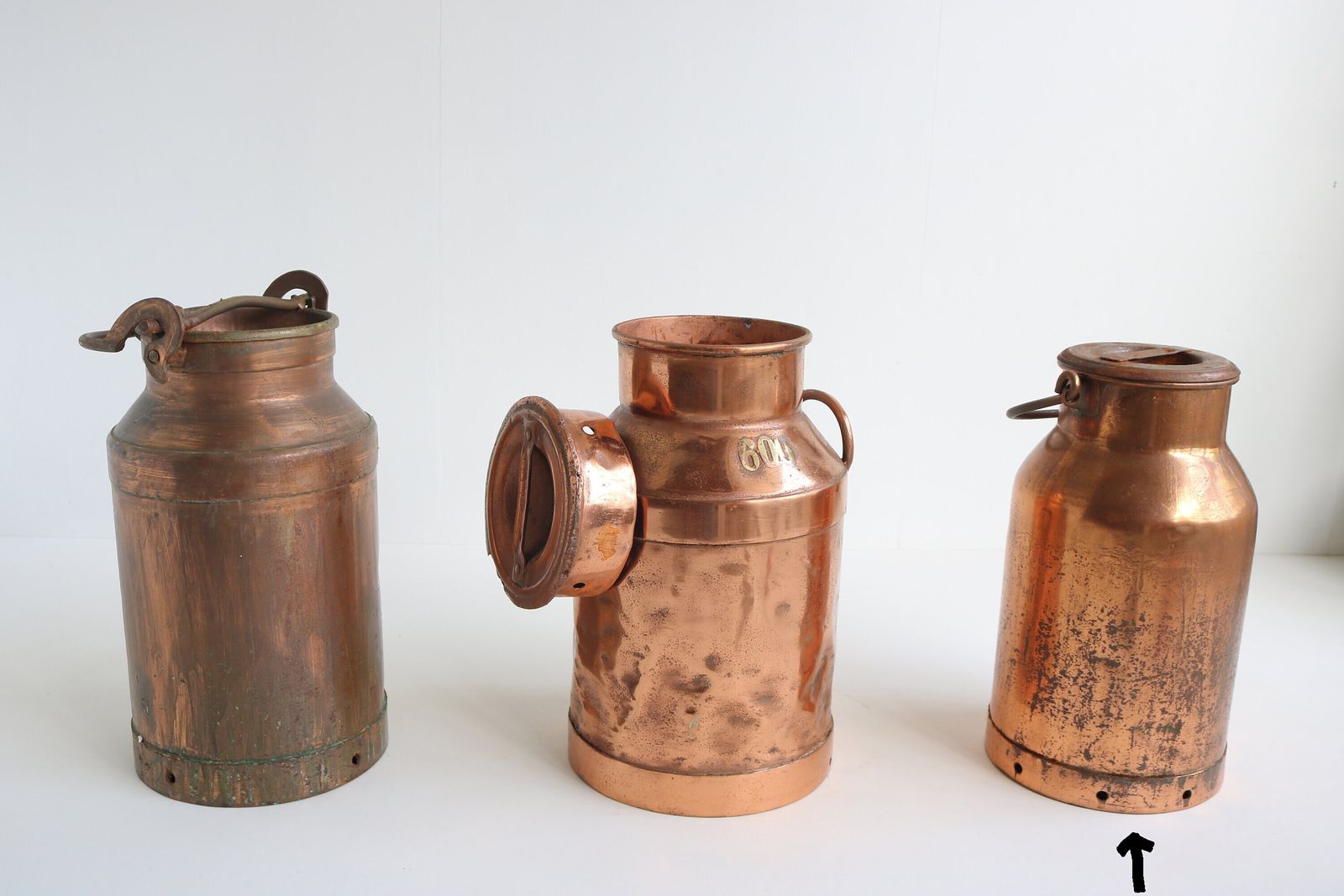 photo for sale Antiek Koperen Melkbus – Paraplubak | Ca. 1880–1900 | Landelijke Stijl | Met Deksel En Draaggreep