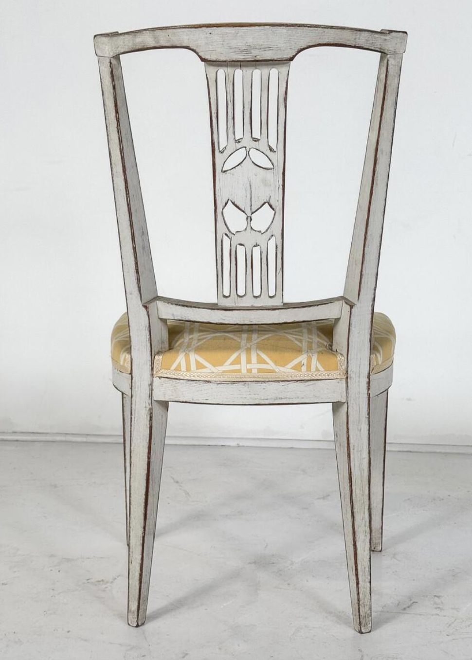 Set Of 10 Gustavian Style Dining Chairs photo Furniture