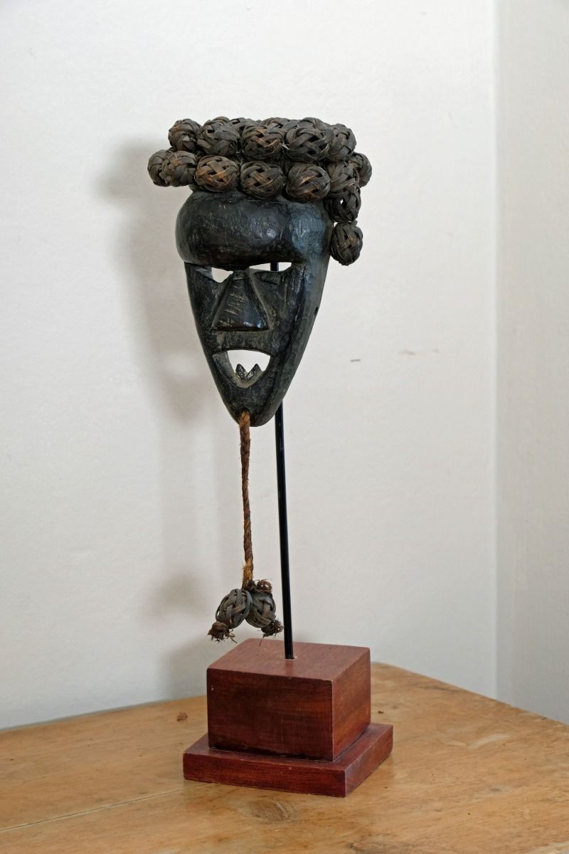 Salampasu Tribal Mask From The Democratic Republic Of Congo photo Art