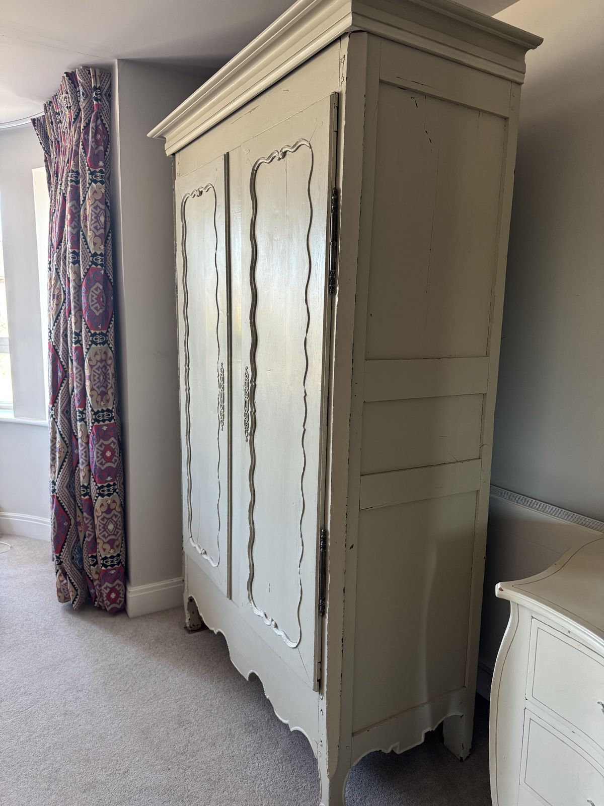 Louis XV French Armoire, 19th Century photo furniture