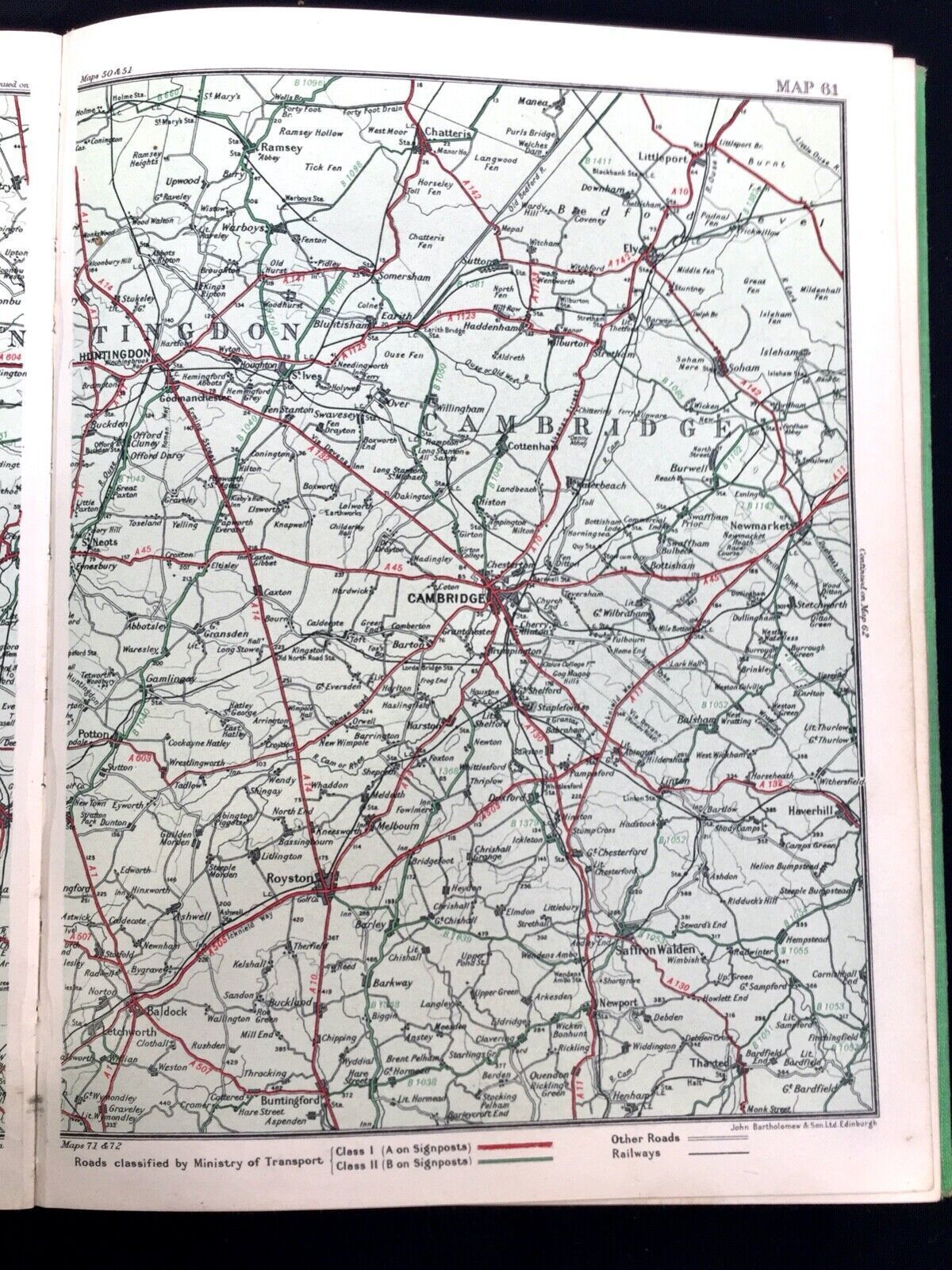 photo for sale Antique 1930s The Practical Motorist's Touring Maps & Gazettee / Boxed