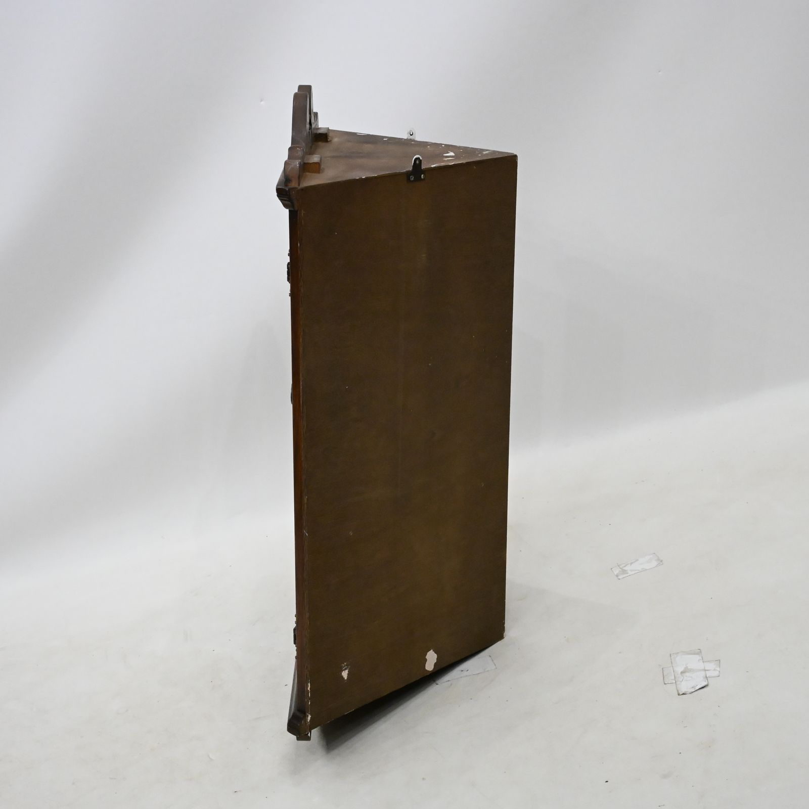 Old Charm Hanging Corner Display Cabinet Leaded Glass Tudor Brown Free Delivery* photo vinterior