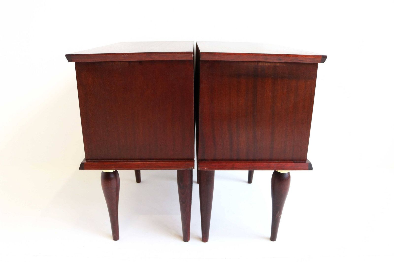 photo furniture Shiny Couple Midcentury Modern Scandinavian 60 Nightstands Bedside Tables Additional Tables Side Tables 1960s End Tables Valve